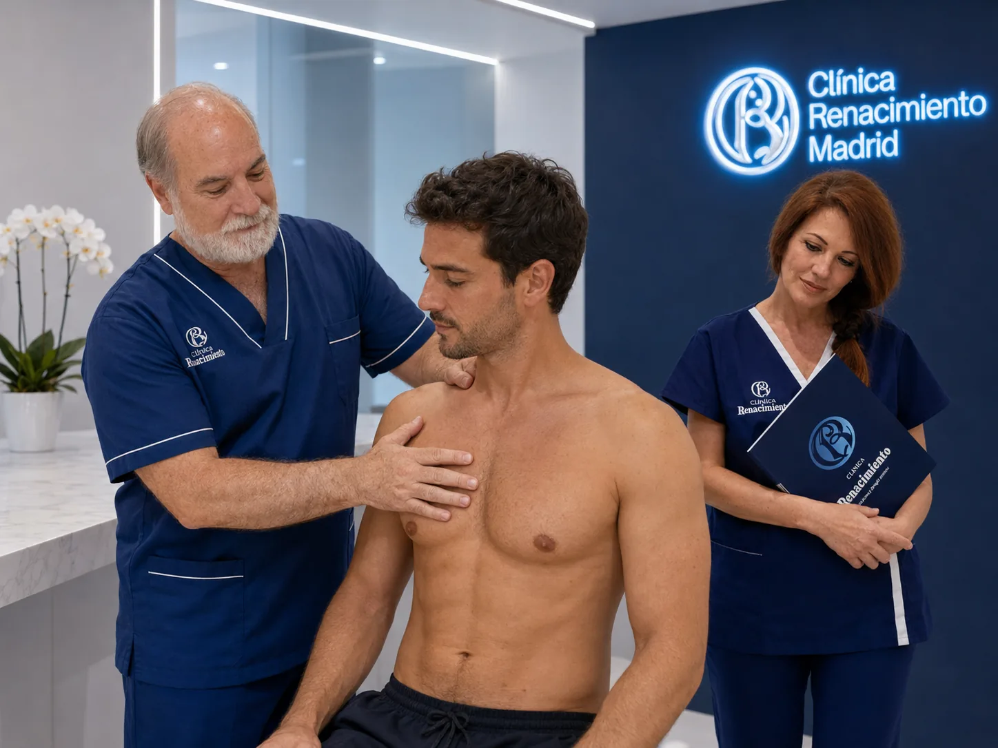 Valoración de prótesis de pectorales en Madrid | Clínica Renacimiento Madrid